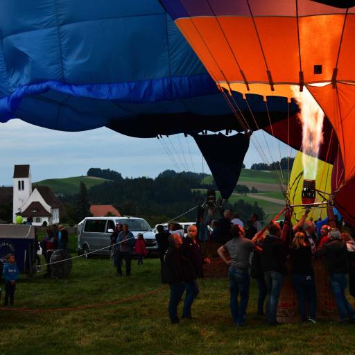 Heissluftballon Nightglow