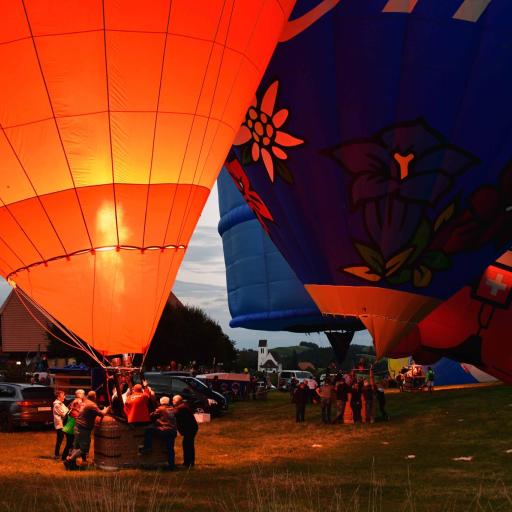 Heissluftballon Nightglow